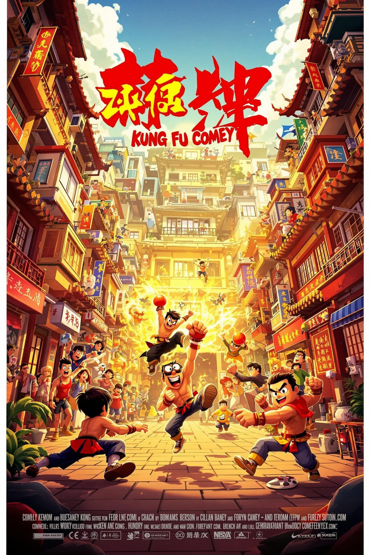 功夫 电影海报